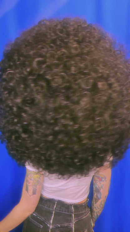 Double Stacked Black Perm